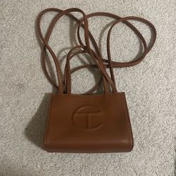 Brown Small Telfar Bag