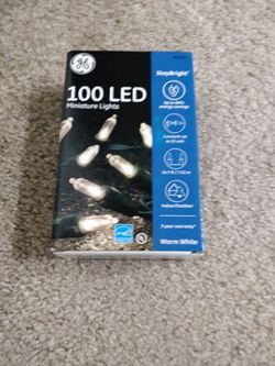 GE  100 Count LED Miniature Lights