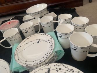 Lot of ciroa oiseau bird on a wire vintage set