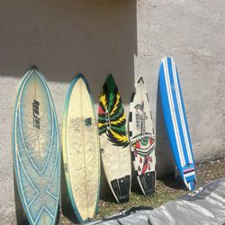 Surfboards And Bags (Read Description)