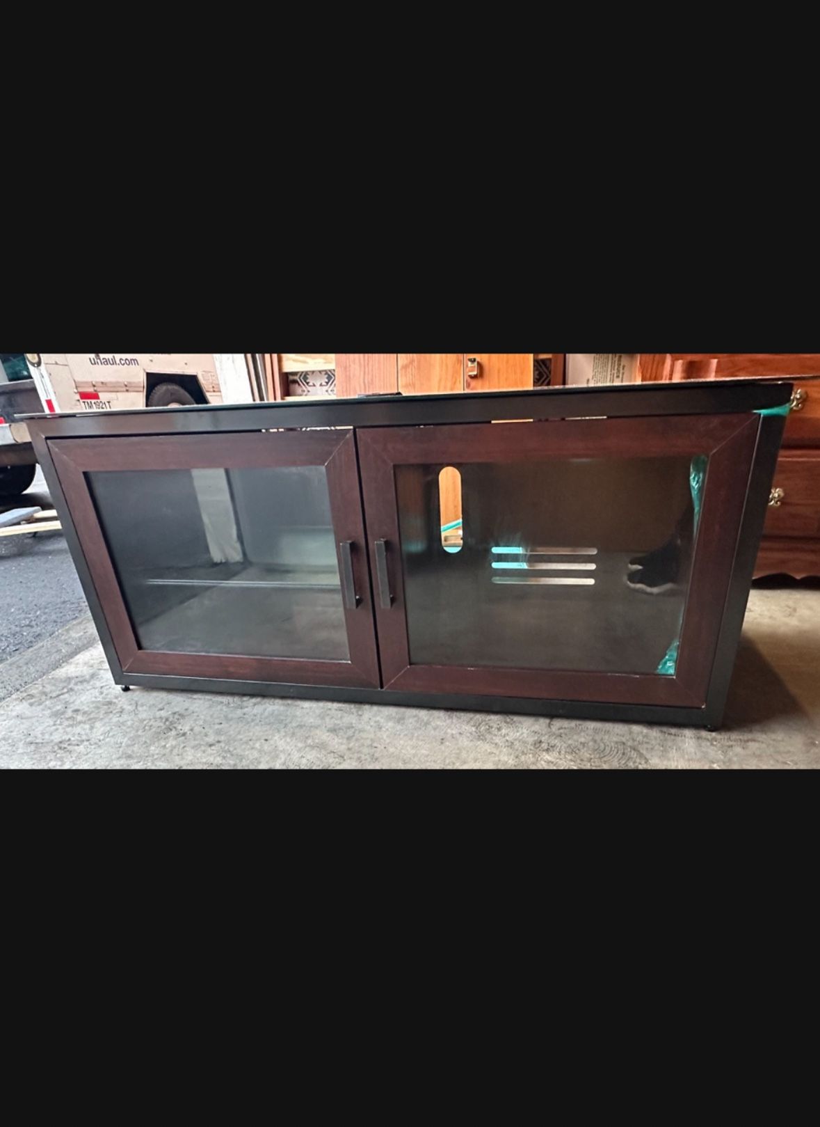 FREE!!! Tv Console - 3 Mirrors - Top To A Dresser