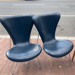 Pair Of Vintage Mid-Century Accent Chairs