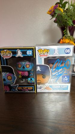 Fluffy/ Signed funko pop