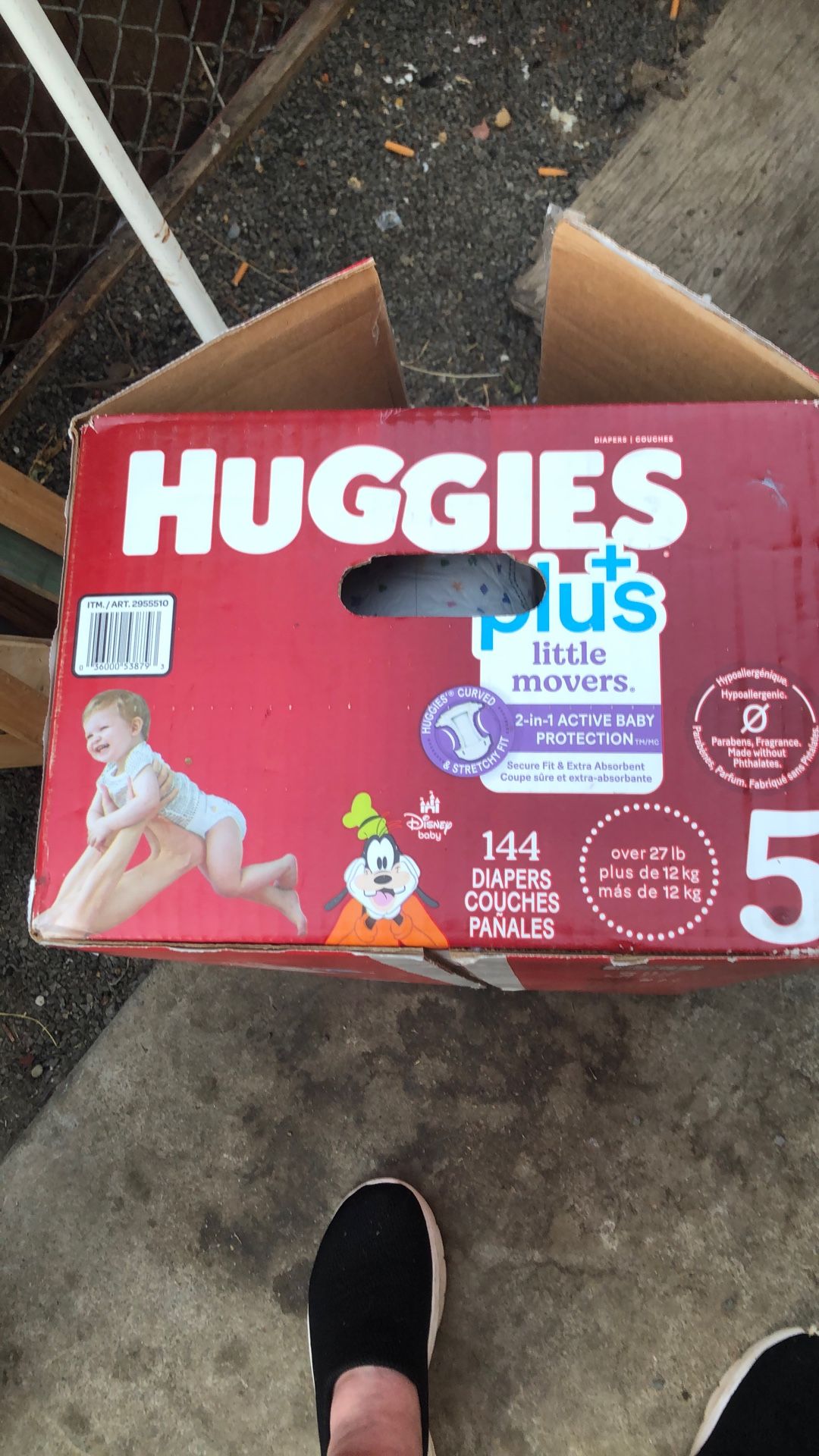 Size 5 Huggie Diapers