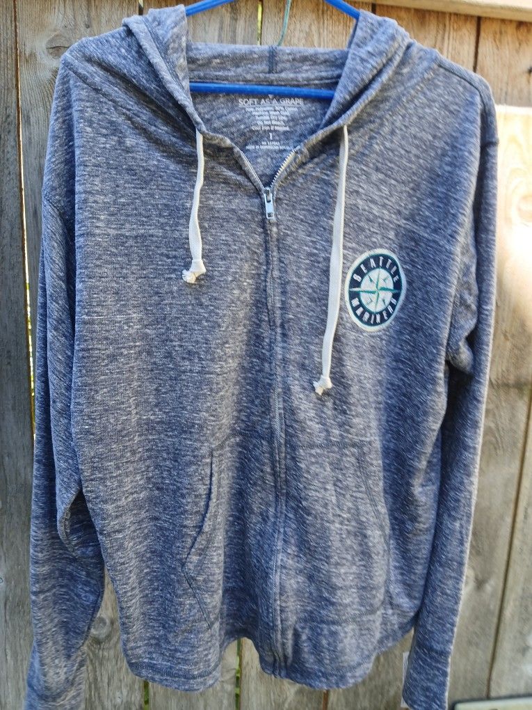 Seattle Mariners Women's Zip-Up Hoodie 1X