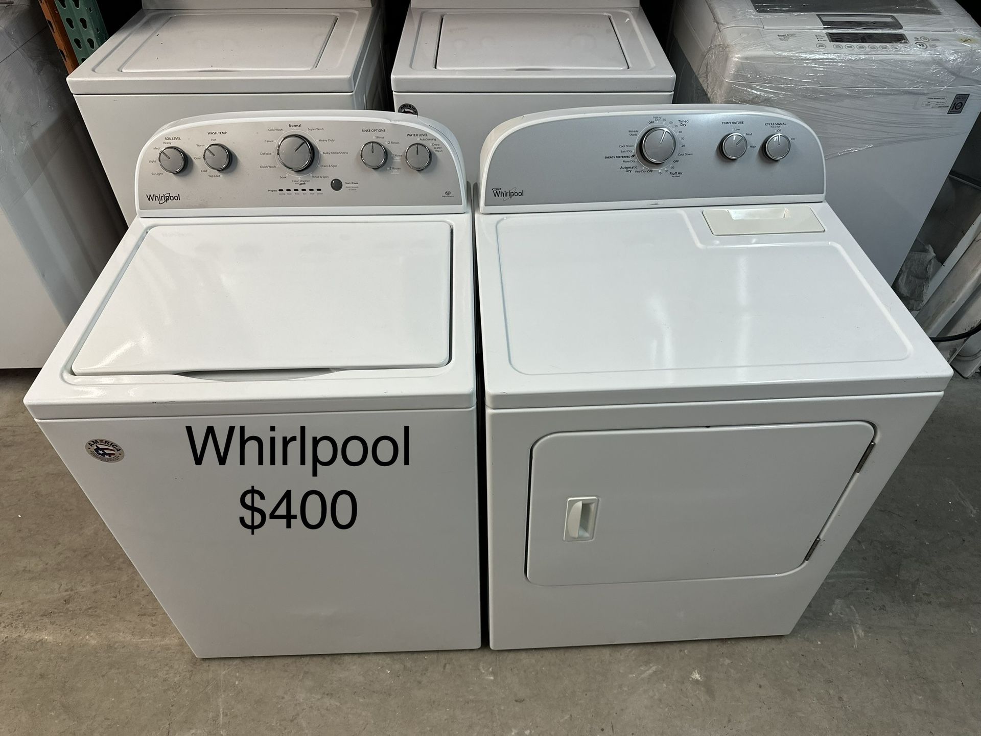 Whirlpool Washer Dryer