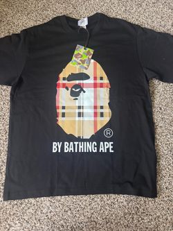 bape burberry t-shirt