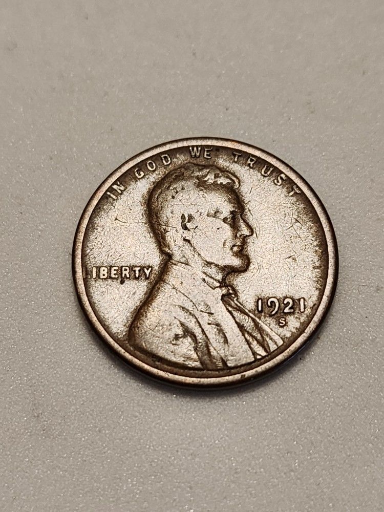 1921 S Wheat Penny