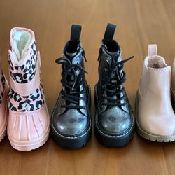 Girl’s Toddler Boots Size 7-8