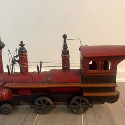 Train Wooden Railroad 