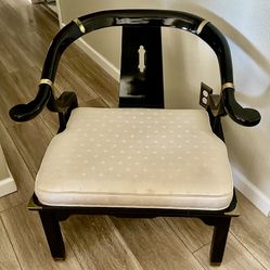 James Mont for Century Ming Style Horseshoe Chair