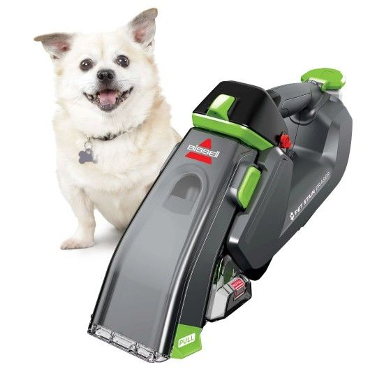 BISSELL Pet Stain Cordless Eraser Portable Carpet Cleaner (Model: 3180)