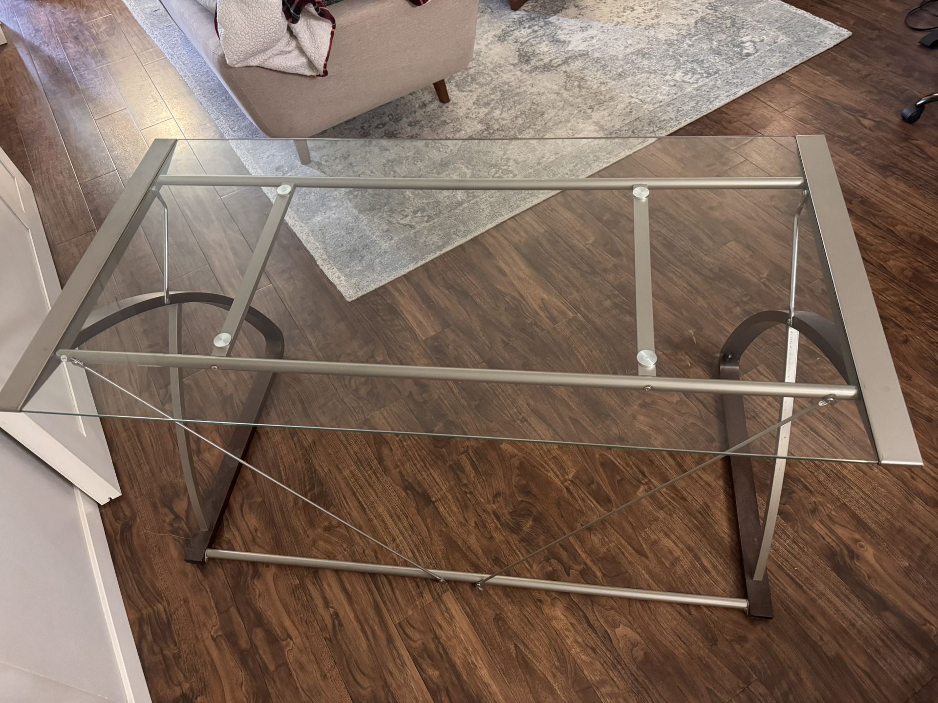 Glass Desk
