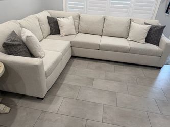 Beige couch
