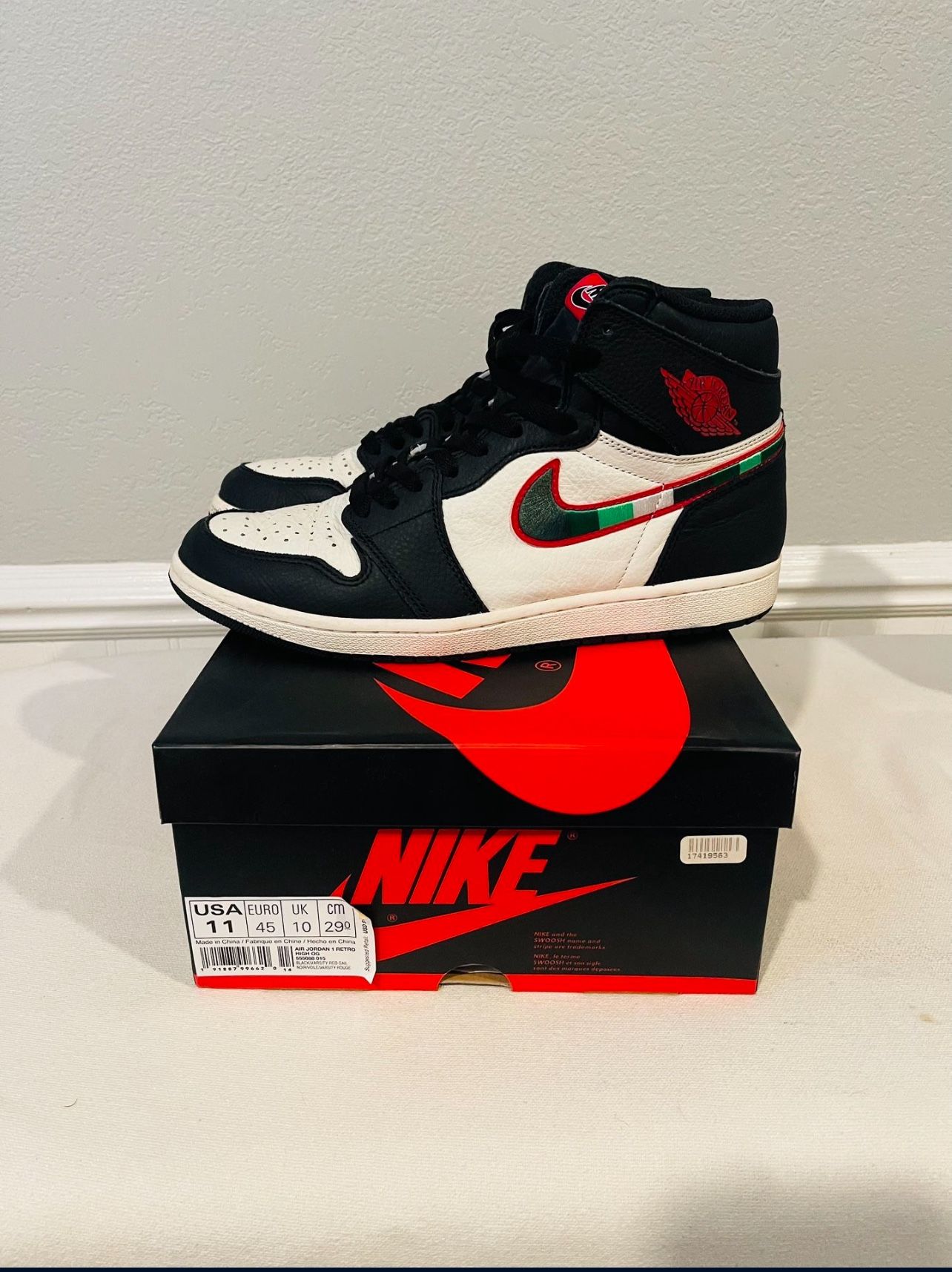 Jordan 1 Size 11Mens Basketball Shoes
