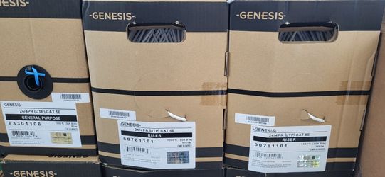8 Boxes of Cat5e