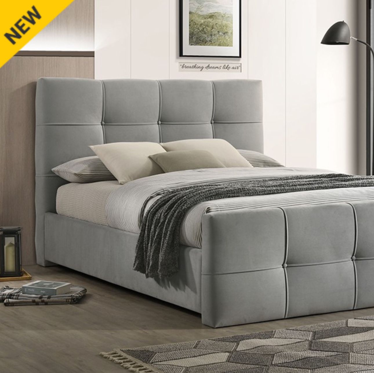 QUEEN OR EASTERN KING BED FRAME ( FREE DELIVERY )