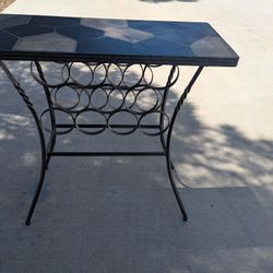 Wine Rack Table