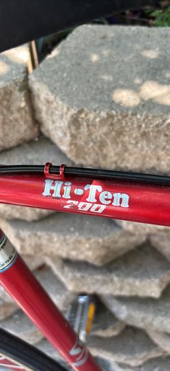 HI— TEN SHOGUN 10 SPEED 25” Frame For a tall Rider