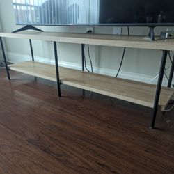 Room Essentials Wood And Metal TV Stand
