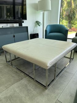 Mitchell & Gold 46x46 Large Ottoman/Coffee table