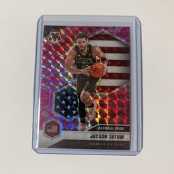 Jayson Tatum Mosaic Pink Camo National Pride 20-21