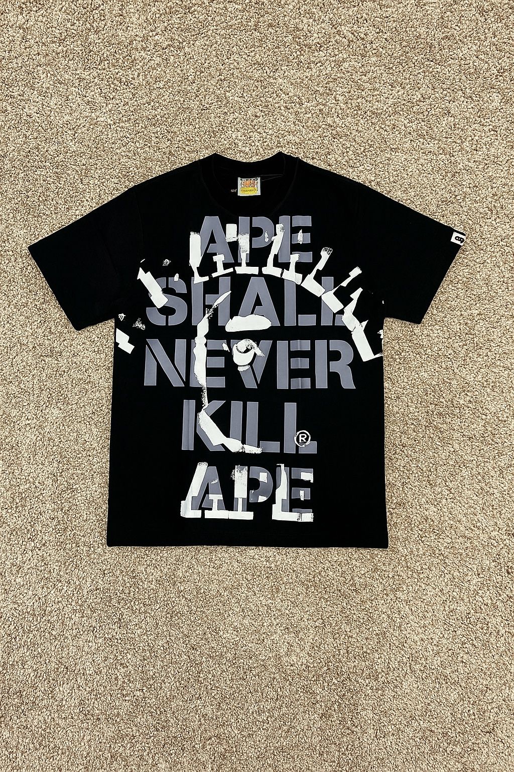 Bape T Shirt Black Medium