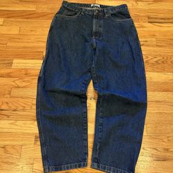 Dark blue Monet carpenter jeans size 32x30