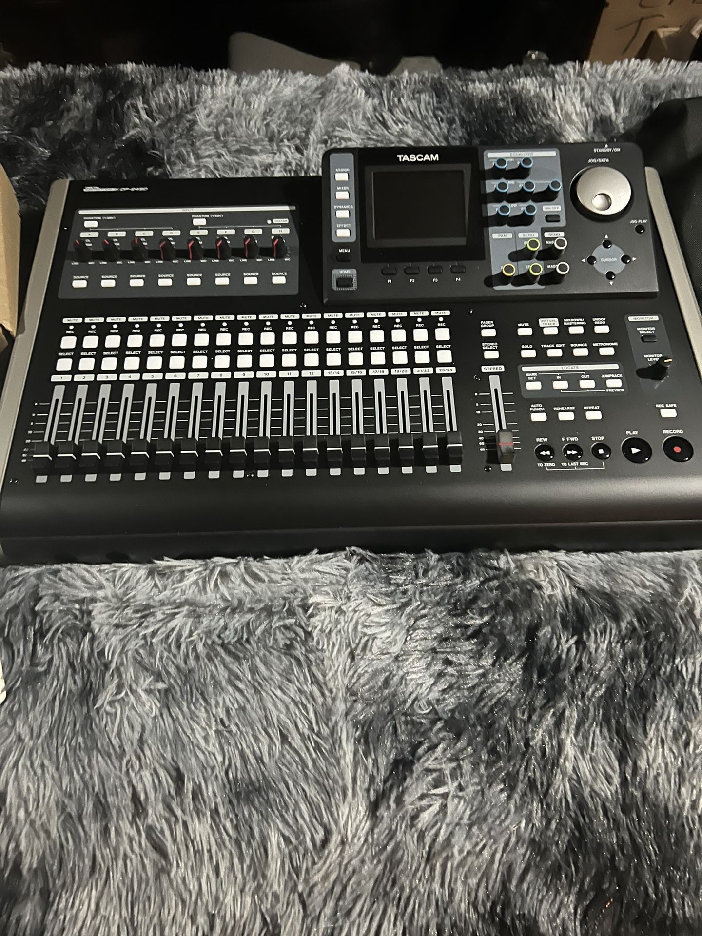 TASCAM 24 Track Digital Portastudio Multi-Track Audio Recorder is a top-of-the-line device for all your recording needs. With its console
