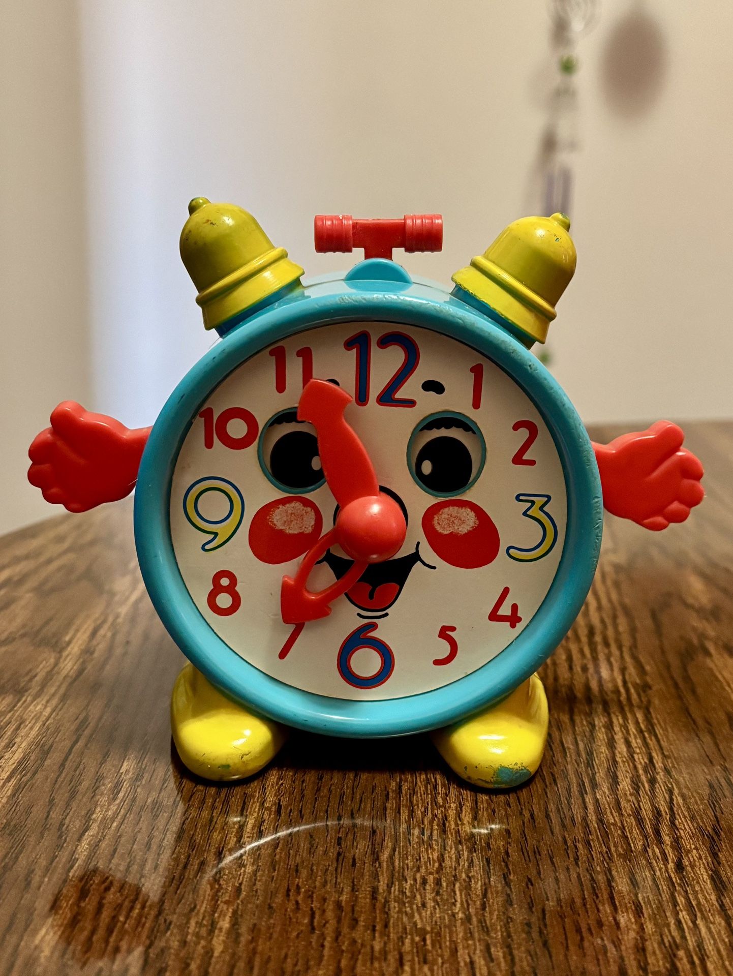 Sankyo Musical Animated Alarm Clock Toy 1976 Vintage