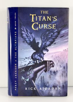 The Titan's Curse By Rick Riordan 2007 First Edition/Print Hardback Book