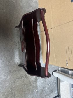 Rosewood Magazine Rack