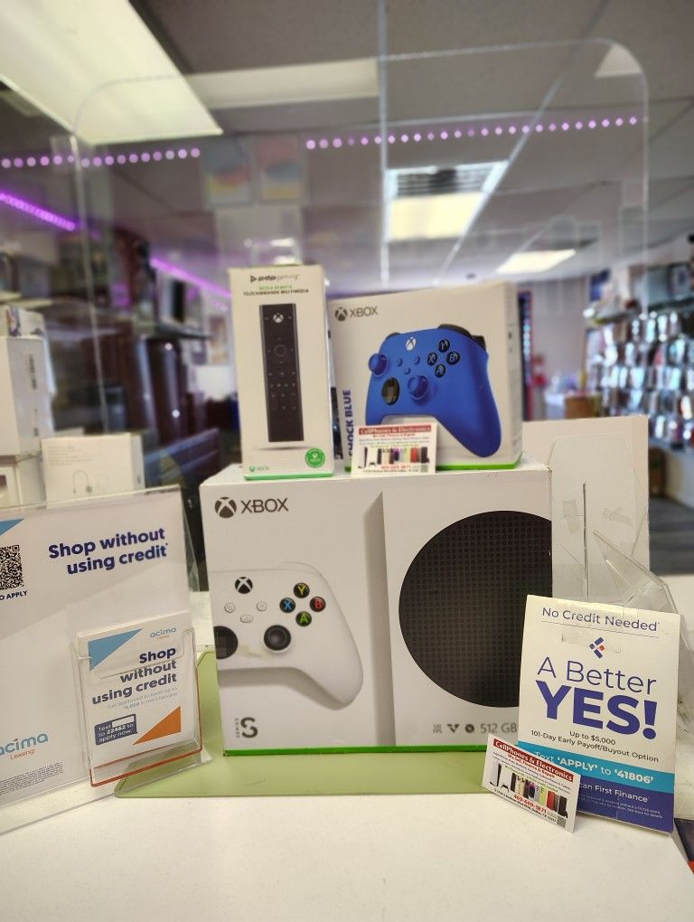 Xbox Series S 512gb Brand New-On Payments With just $10 Down