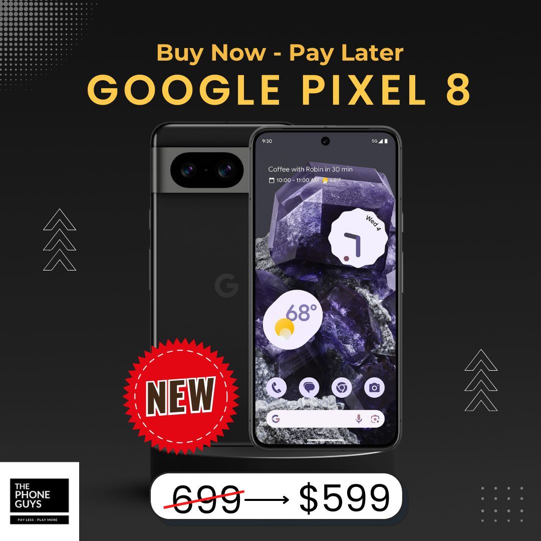📱 Google Pixel 8 (Nuevo) – $599 o $1 de Entrada | Ahorra $100 + Garantía de 1 Año 🔥