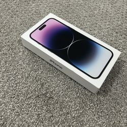  14 Pro Max 128G Factory Seal New Unlocked 