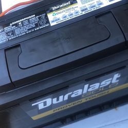 Car Battery Duralast Gold New 