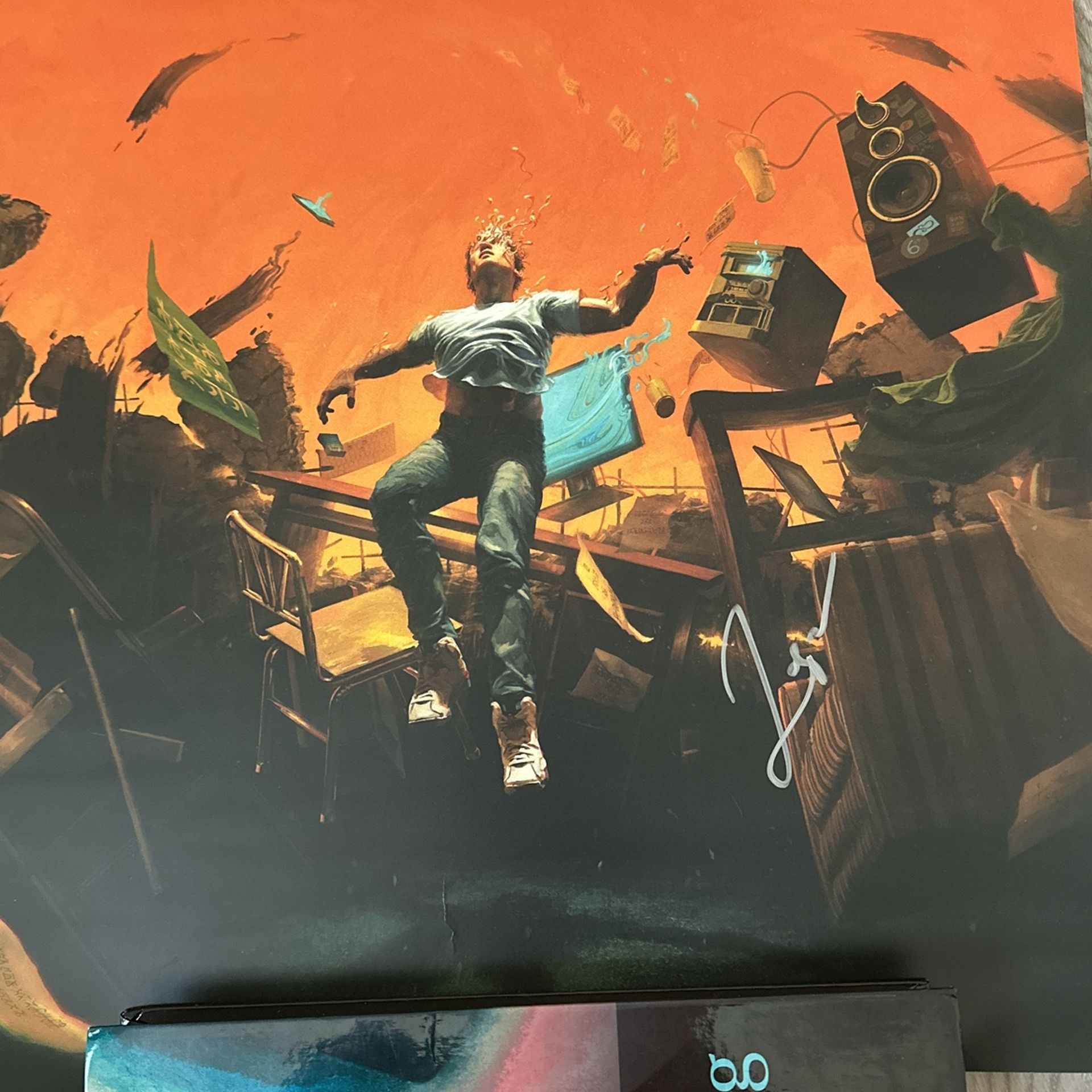 Logic Signed Poster (WILLING TO TRADE FOR NINTENDO 64/GAMECUBE GAMES)