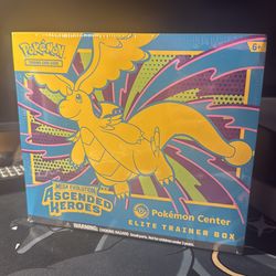 Ascended Hero’s ETB Pokemon Center