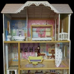 Large 3 story Doll House with Accessories