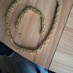 Necklace And Bracelet Jewelery Set 