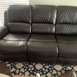 Leather Sofa