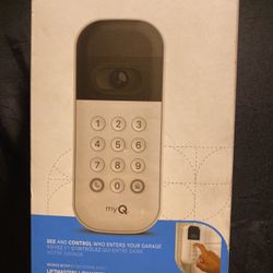 Q Smart Garage Video Keypad