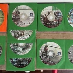 XBox 360 Games Disc Only $5 each 
