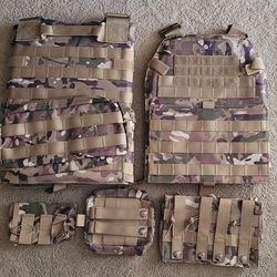 Outdoor Sports & Role-Playing Games, Lightweight Protective Gear with Multiple Pouches