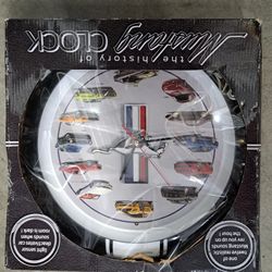 Mustang Clock