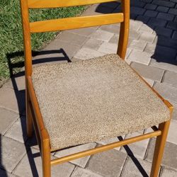 mid century  wooden  Chair 