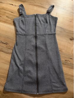 F21 zip up dress