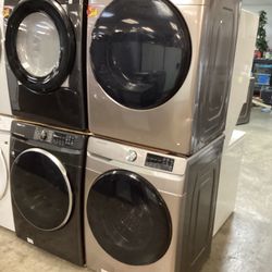 Samsung Steam Washer 4.5 Cu Ft And Dryer Gas 