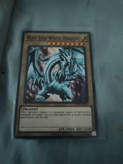 Blue Eyes White Dragon Card