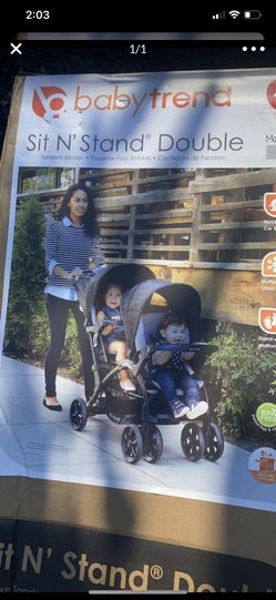 BABY TREND DOUBLE STROLLER